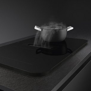 Варочная панель с вытяжкой Smeg HHSL7844MB фото 4 в Санкт-Петербурге