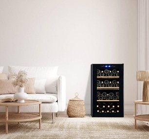 Винный шкаф La Sommeliere LS51.2ZBLACK фото 4 в Санкт-Петербурге