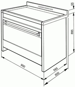 Варочный центр Смег CS19ID-7 фото 2 в Санкт-Петербурге Варочный центр Smeg CS19ID-7 фото 2 в Санкт-Петербурге