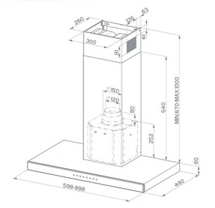 Вытяжка Фабер Stilux EG8 X A60 Logic фото 2 в Санкт-Петербурге Вытяжка Faber Stilux EG8 X A60 Logic фото 2 в Санкт-Петербурге