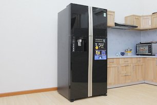 Холодильник Хитачи R-W 722 PU1 GBK фото 3 в Санкт-Петербурге Холодильник Hitachi R-W 722 PU1 GBK фото 3 в Санкт-Петербурге
