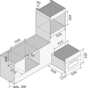 Духовой шкаф Ilve 645GHSW1/BK фото 2 в Санкт-Петербурге