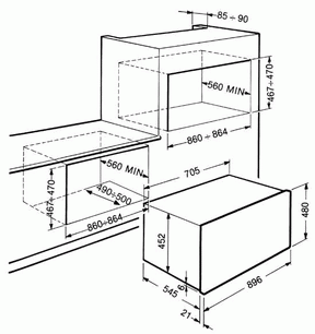 Духовой шкаф Смег S890PMFR9 фото 2 в Санкт-Петербурге Духовой шкаф Smeg S890PMFR9 фото 2 в Санкт-Петербурге