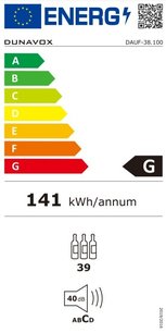 Винный шкаф Dunavox DAUF-38.100DSS фото 3 в Санкт-Петербурге