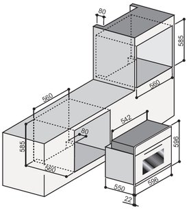 Духовой шкаф Илве 600-CMP WH фото 3 в Санкт-Петербурге Духовой шкаф Ilve 600-CMP WH фото 3 в Санкт-Петербурге