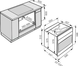 Духовой шкаф Миле H6160B EDST/CLST фото 3 в Санкт-Петербурге Духовой шкаф Miele H6160B EDST/CLST фото 3 в Санкт-Петербурге