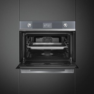 Духовой шкаф комбинированный с пароваркой Смег SF4102VCS фото 3 в Санкт-Петербурге Духовой шкаф комбинированный с пароваркой Smeg SF4102VCS фото 3 в Санкт-Петербурге