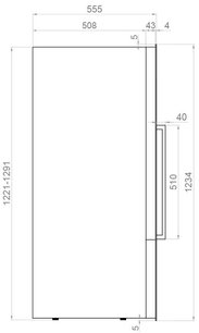 Встраиваемый винный шкаф Пандо PVMAVP 124-70CRR фото 4 в Санкт-Петербурге Встраиваемый винный шкаф Pando PVMAVP 124-70CRR фото 4 в Санкт-Петербурге