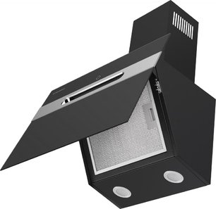 Кухонная вытяжка MAUNFELD Moon 60 черный\вставка сатин фото 3 в Санкт-Петербурге Кухонная вытяжка MAUNFELD Moon 60 черный\вставка сатин фото 3 в Санкт-Петербурге