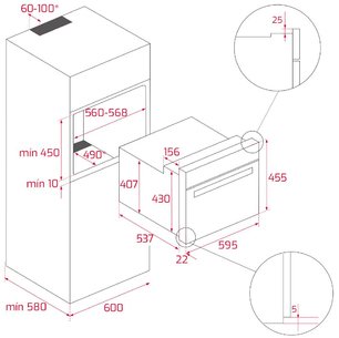 Духовой шкаф Тека HSC 644 C фото 2 в Санкт-Петербурге Духовой шкаф Teka HSC 644 C фото 2 в Санкт-Петербурге