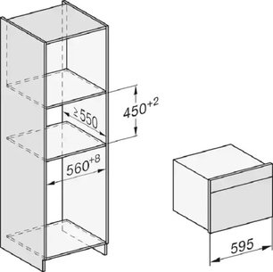 Встраиваемая пароварка Миле DGC 7845X GRGR фото 3 в Санкт-Петербурге Встраиваемая пароварка Miele DGC 7845X GRGR фото 3 в Санкт-Петербурге