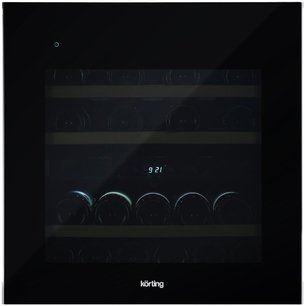 Встраиваемый винный шкаф Кертинг KFW 604 DB GN фото в Санкт-Петербурге Встраиваемый винный шкаф Korting KFW 604 DB GN фото в Санкт-Петербурге