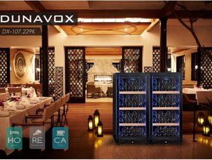 Винный шкаф Dunavox DX-107.229K фото 2 в Санкт-Петербурге