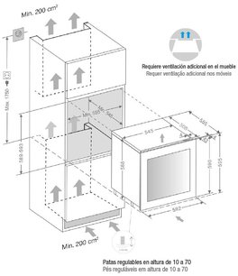 Встраиваемый винный шкаф Пандо PVMAP 60-25 PAL фото 3 в Санкт-Петербурге Встраиваемый винный шкаф Pando PVMAP 60-25 PAL фото 3 в Санкт-Петербурге