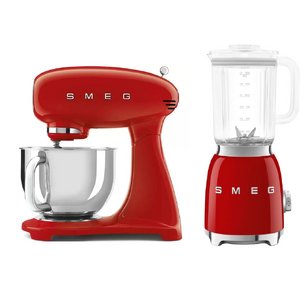 Smeg 50`s Style (блендер BLF03RDEU + миксер SMF03RDEU) фото в Санкт-Петербурге