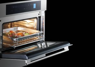 Встраиваемый комбинированный паровой шкаф Фулгор Милано LCSO 4511 TC ME фото 4 в Санкт-Петербурге Встраиваемый комбинированный паровой шкаф Fulgor Milano LCSO 4511 TC ME фото 4 в Санкт-Петербурге