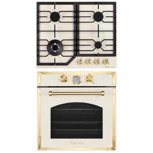 Kuppersberg (варочная панель FS 601 C Bronze + духовой шкаф RC 6911 C Bronze) фото в Санкт-Петербурге