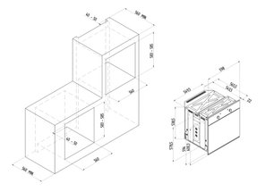 Духовой шкаф Zigmund Shtain EN 59.511 B фото 4 в Санкт-Петербурге