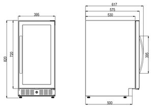 Винный шкаф Dometic E28FG Elegance фото 3 в Санкт-Петербурге