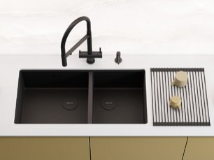 Мойка Omoikiri TAKI 85-2-LB-U/IF SIDE IN фото 3