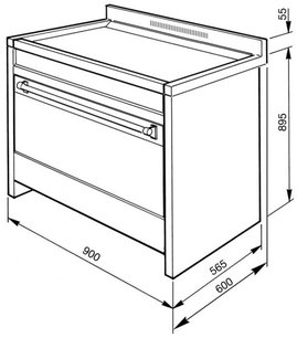 Варочный центр Смег A1C-6 фото 2 в Санкт-Петербурге Варочный центр Smeg A1C-6 фото 2 в Санкт-Петербурге