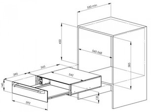 Подогреватель Де Дитрих DWD 914 B фото 2 в Санкт-Петербурге Подогреватель De Dietrich DWD 914 B фото 2 в Санкт-Петербурге
