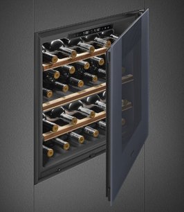 Встраиваемый холодильный шкаф для вина Smeg CVI129G фото 3 в Санкт-Петербурге