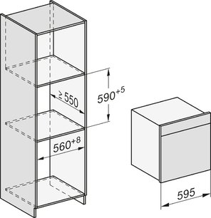 Встраиваемая пароварка Миле DGC 7865 OBSW фото 3 в Санкт-Петербурге Встраиваемая пароварка Miele DGC 7865 OBSW фото 3 в Санкт-Петербурге