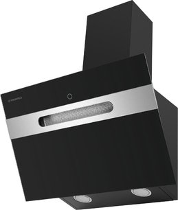 Кухонная вытяжка MAUNFELD Moon 60 черный\вставка сатин фото 2 в Санкт-Петербурге Кухонная вытяжка MAUNFELD Moon 60 черный\вставка сатин фото 2 в Санкт-Петербурге