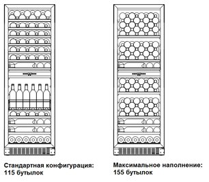 Винный шкаф Дометик E115FG Silver фото 3 в Санкт-Петербурге Винный шкаф Dometic E115FG Silver фото 3 в Санкт-Петербурге