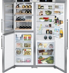 Холодильник Либхер SBSes 7155 Premium Vinidor BioFresh NoFrost фото в Санкт-Петербурге Холодильник Liebherr SBSes 7155 Premium Vinidor BioFresh NoFrost фото в Санкт-Петербурге