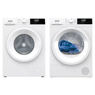 Gorenje (стиральная машина W1NHPI60SCS + сушильная машина DHNE82/C) фото в Санкт-Петербурге Gorenje (стиральная машина W1NHPI60SCS + сушильная машина DHNE82/C) фото в Санкт-Петербурге