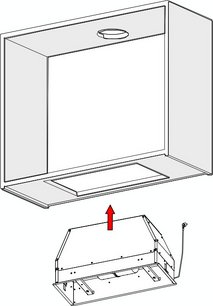 Встраиваемая вытяжка Pando NEO/78 INOX V. 830 SEC фото 4 в Санкт-Петербурге
