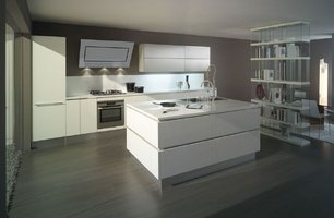 Вытяжка Falmec Quasar 80 Vetro (800) stec white фото 4 в Санкт-Петербурге