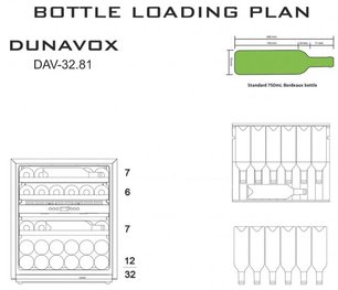 Винный шкаф Дунавокс DAV-32.81DW.TO фото 4 в Санкт-Петербурге Винный шкаф Dunavox DAV-32.81DW.TO фото 4 в Санкт-Петербурге