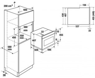 Компактный духовой шкаф Куперсбуш CBP 6550.0 G5 Black Velvet фото 4 в Санкт-Петербурге Компактный духовой шкаф Kuppersbusch CBP 6550.0 G5 Black Velvet фото 4 в Санкт-Петербурге