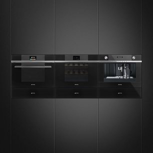 Компактный духовой шкаф с пароваркой Смег SF4104VCN фото 4 в Санкт-Петербурге Компактный духовой шкаф с пароваркой Smeg SF4104VCN фото 4 в Санкт-Петербурге