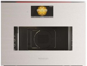 Духовой шкаф с микроволнами и паром Сигначе Китчен Сьют SKSLV2421MS фото в Санкт-Петербурге Духовой шкаф с микроволнами и паром Signature Kitchen Suite SKSLV2421MS фото в Санкт-Петербурге