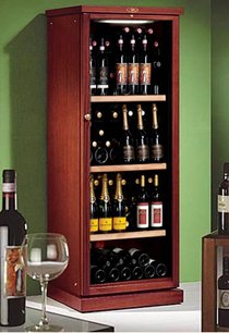 Винный шкаф IP CEXP 401 CU вишня фото 4 в Санкт-Петербурге