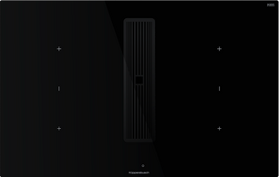 Индукционная варочная панель с вытяжкой Kuppersbusch KMI 8350.0 SR Black Chrome фото в Санкт-Петербурге