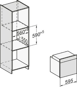 Встраиваемая пароварка Миле DGC 7450 OBSW фото 3 в Санкт-Петербурге Встраиваемая пароварка Miele DGC 7450 OBSW фото 3 в Санкт-Петербурге