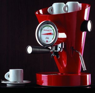 Кофеварка Бугатти Espresso Machine Diva Red фото 4 в Санкт-Петербурге Кофеварка Bugatti Espresso Machine Diva Red фото 4 в Санкт-Петербурге