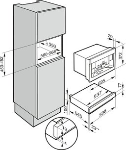 Подогреватель Miele EGW6210 EDST/CLST сталь фото 2 в Санкт-Петербурге