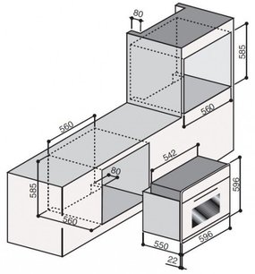 Духовой шкаф Илве 600-AMP Ant/C фото 3 в Санкт-Петербурге Духовой шкаф Ilve 600-AMP Ant/C фото 3 в Санкт-Петербурге