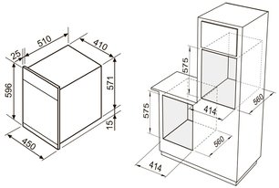 Духовой шкаф Зигмунд Штайн EN 182.512 A фото 2 в Санкт-Петербурге Духовой шкаф Zigmund Shtain EN 182.512 A фото 2 в Санкт-Петербурге