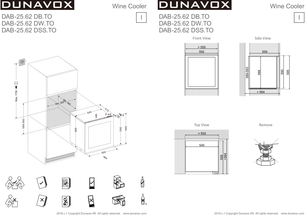 Винный шкаф Dunavox DAB-25.62DSS.TO фото 3 в Санкт-Петербурге
