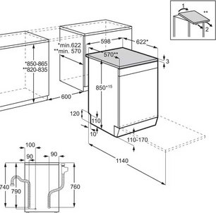 Посудомоечная машина Электролюкс ESM48310SX фото 2 в Санкт-Петербурге Посудомоечная машина Electrolux ESM48310SX фото 2 в Санкт-Петербурге
