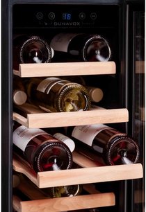 Винный шкаф Dunavox DX-19.58BK/DP фото 2 в Санкт-Петербурге