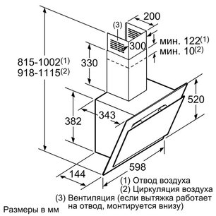 Вытяжка Нефф D36E49S0 фото 2 в Санкт-Петербурге Вытяжка Neff D36E49S0 фото 2 в Санкт-Петербурге