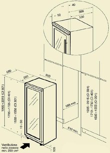 Винный шкаф IP CIS 301 CFX D фото 3 в Санкт-Петербурге